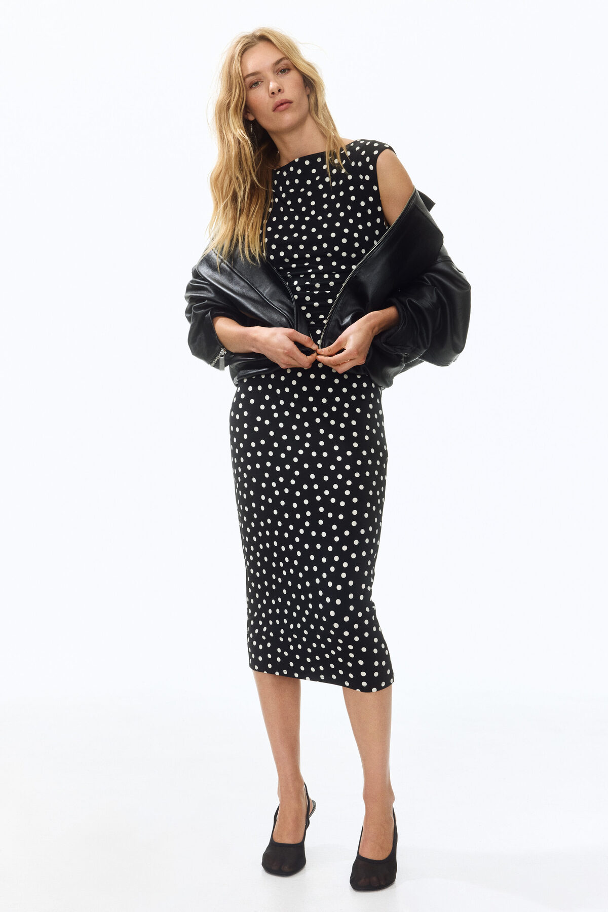 H&M  Kep Kollu Elbise