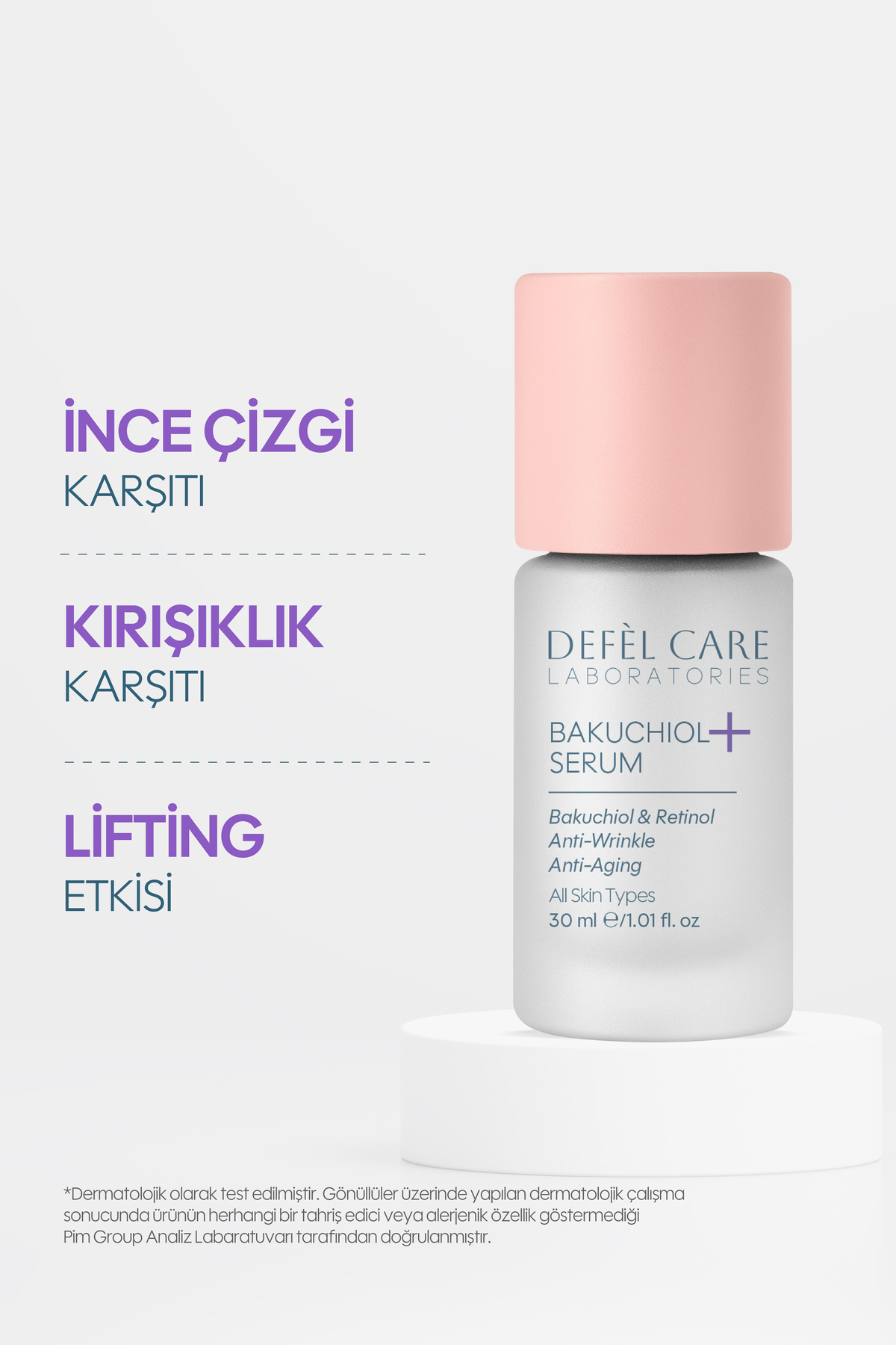 Bakuchiol Serum 30 ml | Bitkisel Retinol Etkili — BAKUCHIOLSERUM — تصویر 2 از 5