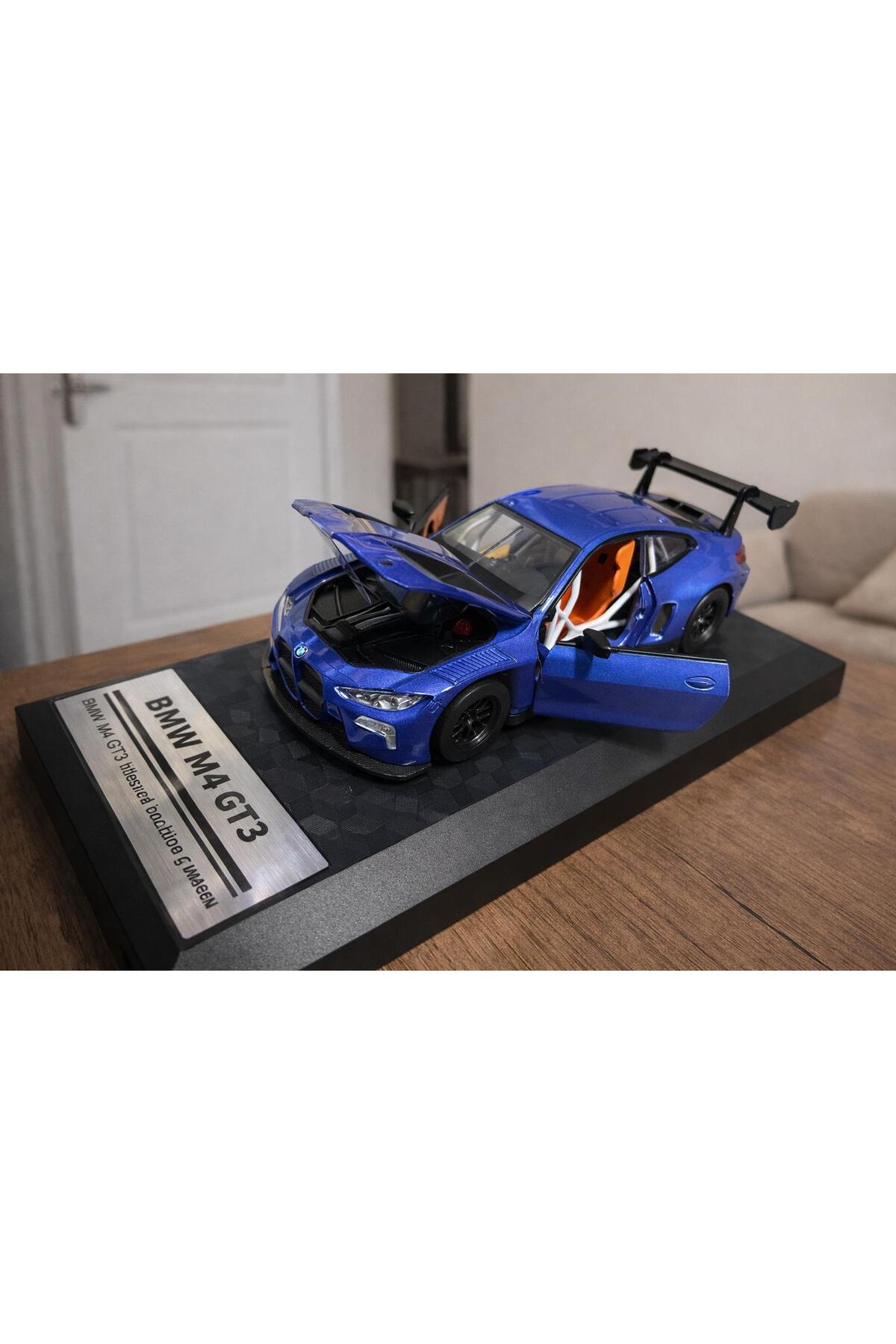 scntoys BMW M4 Gt3 Diecast Model Araba Açılan Kapılar 1:32 Ölçek