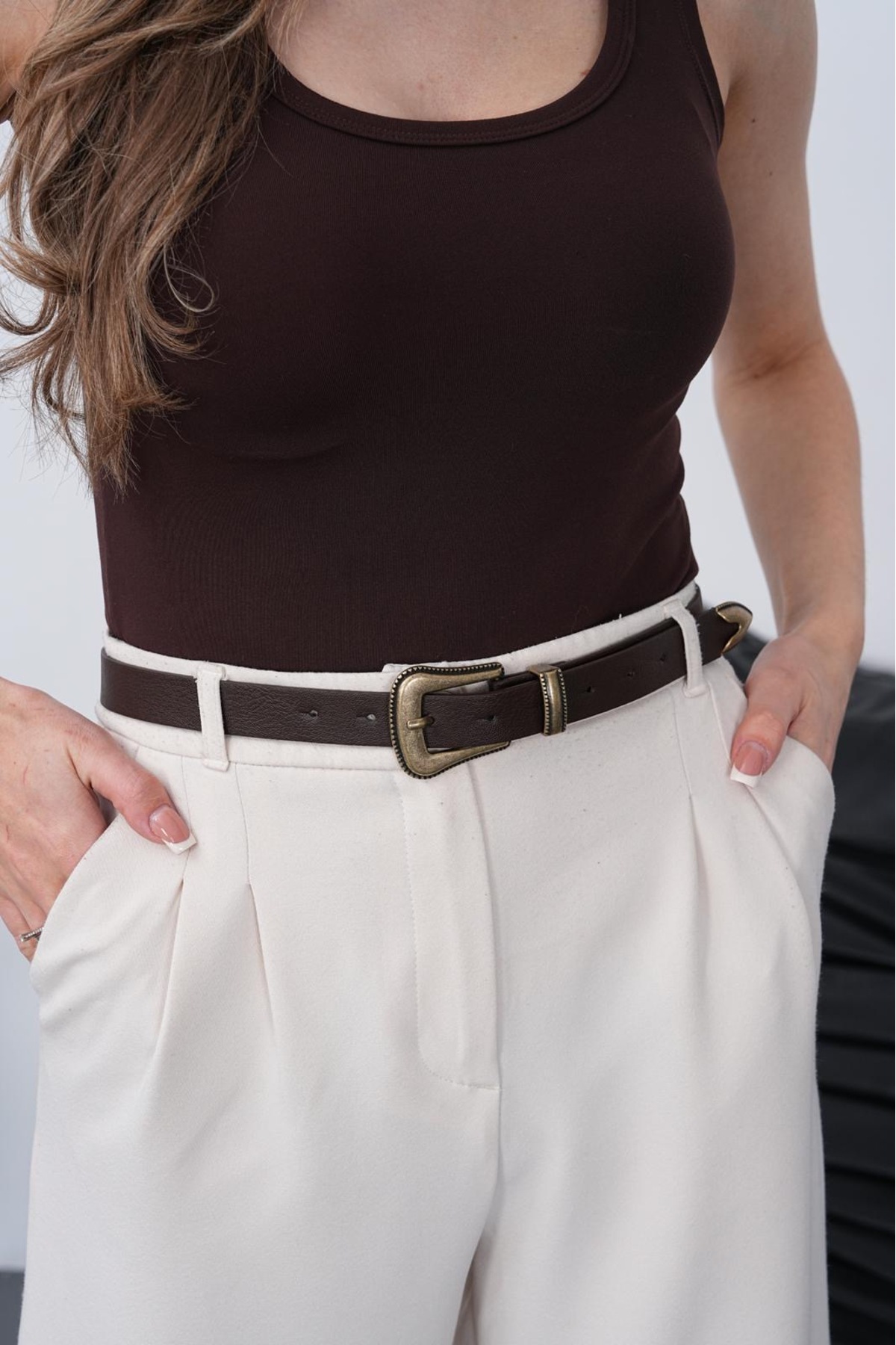 Antique Buckle Women Belt Pants Belt Dress Belt Shirt Belt Jacket Belt