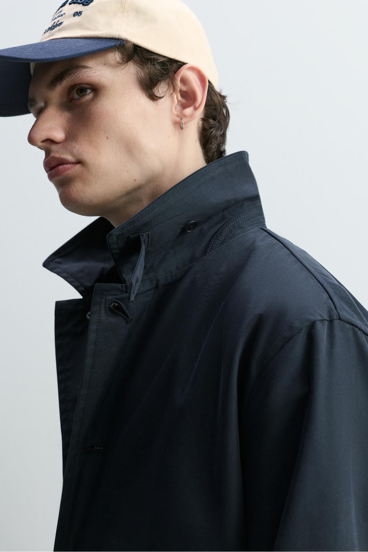 LEFTIES  Düz trençkot - Görsel 3