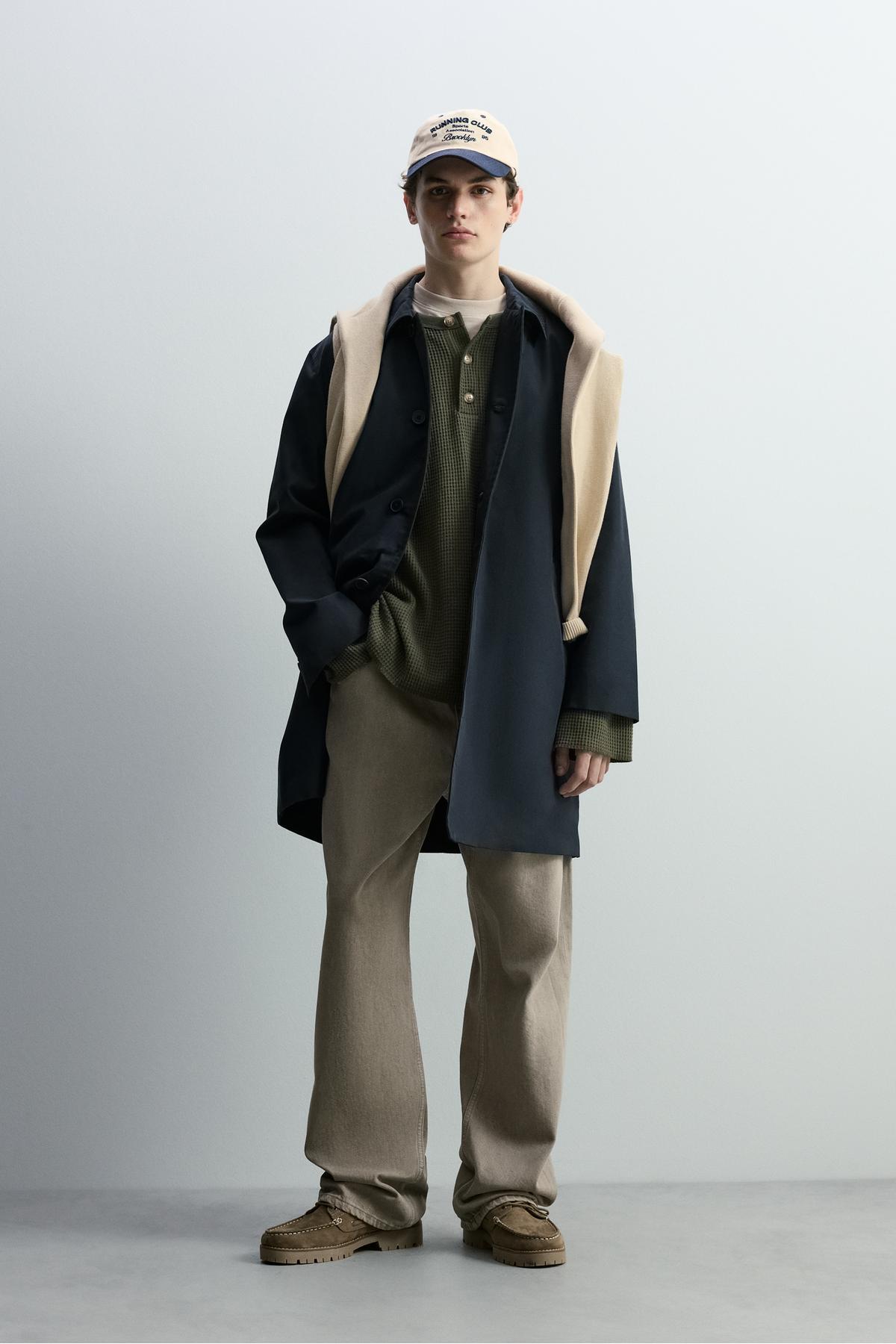 LEFTIES  Düz trençkot - Görsel 2