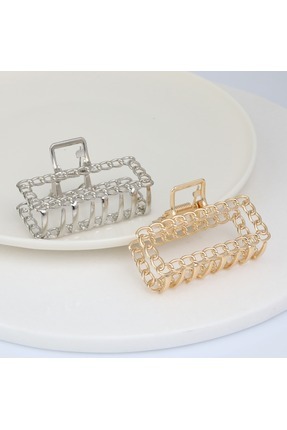 GÜNEBAKAN AKSESUAR 2'li (7cm) metal toka seti
