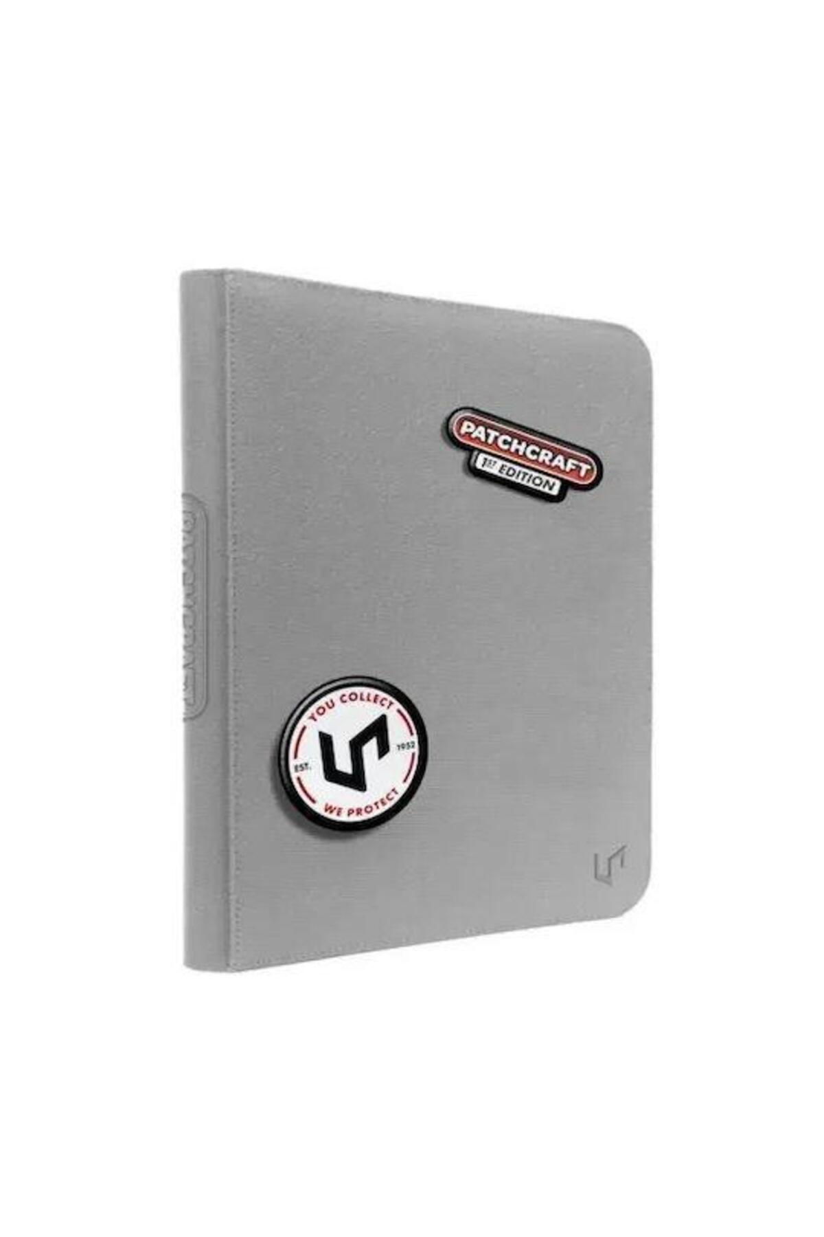Ultra Pro Patchcraft Fermuarlı 9 Cepli Pro-Binder Gray 360 Kart
