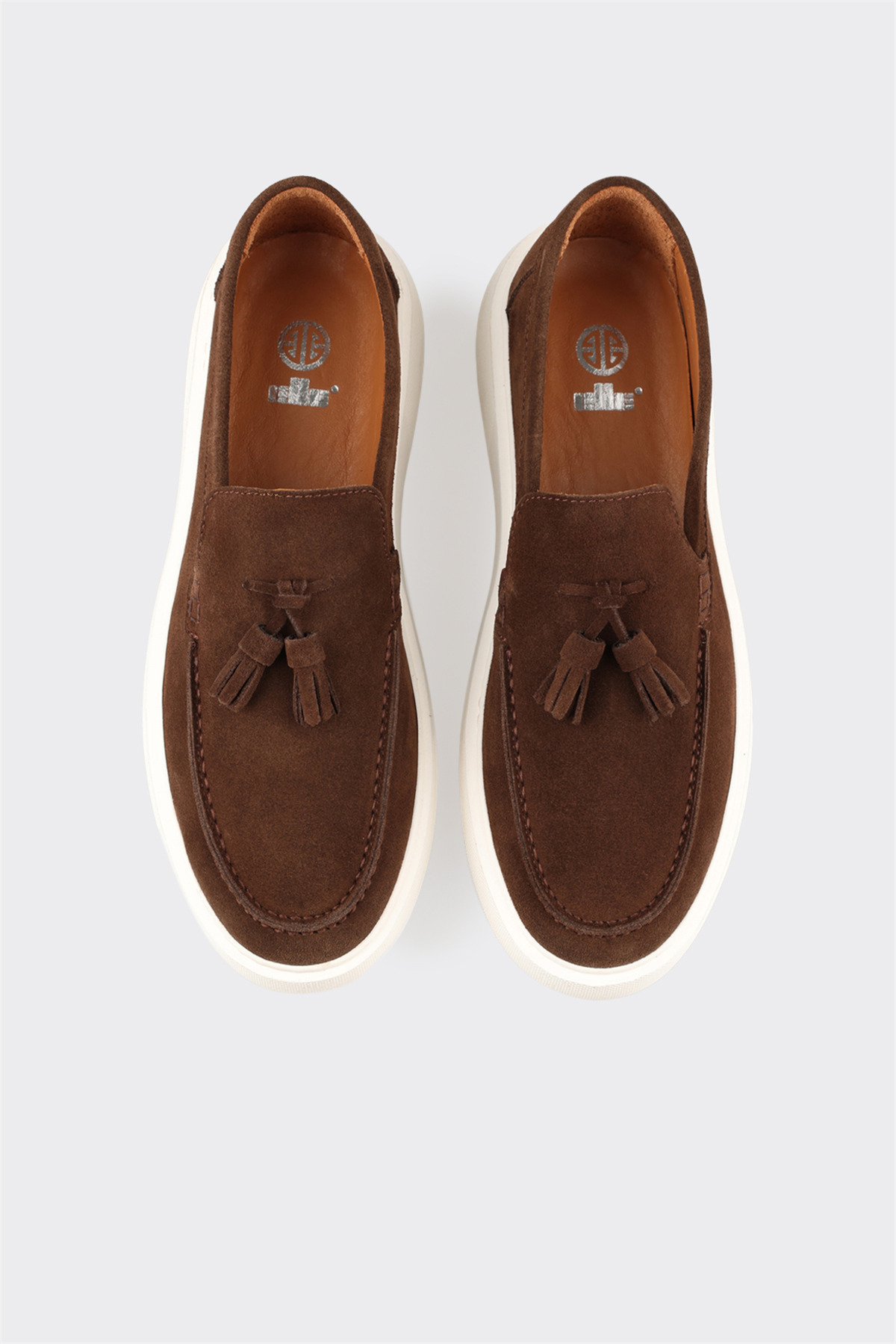 Elle Shoes Kahve Deri Erkek Günlük Ayakkabı görsel 4