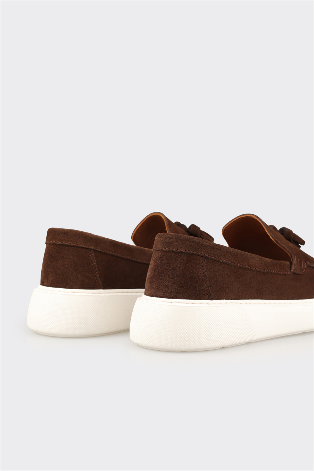 Elle Shoes Kahve Deri Erkek Günlük Ayakkabı görsel 5