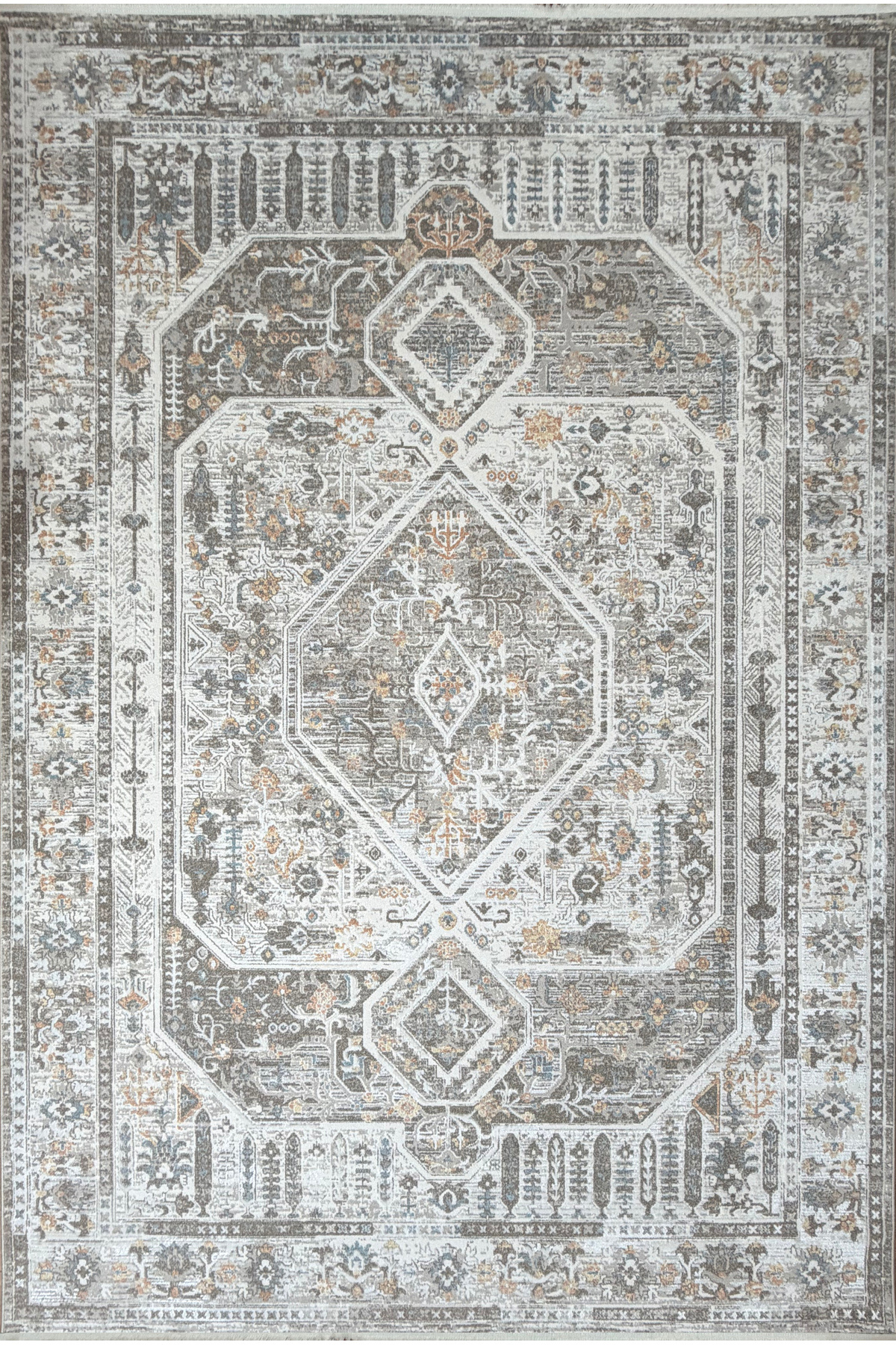 Antique 100% Polyester Vintage Modern Private Living Room Rug