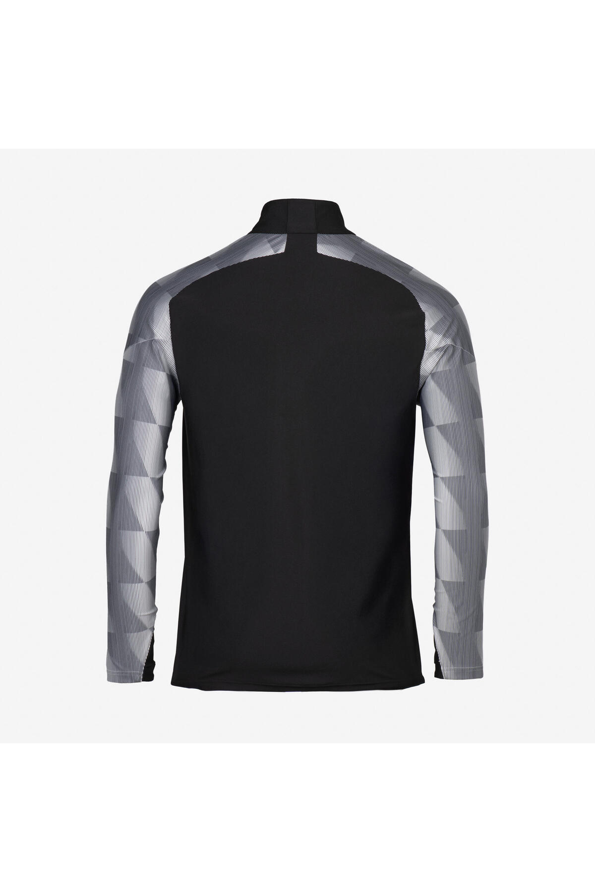 Decathlon Kipsta Yetişkin Futbol Sweatshirtü - Siyah/Gri - Viralto Dop görsel 4