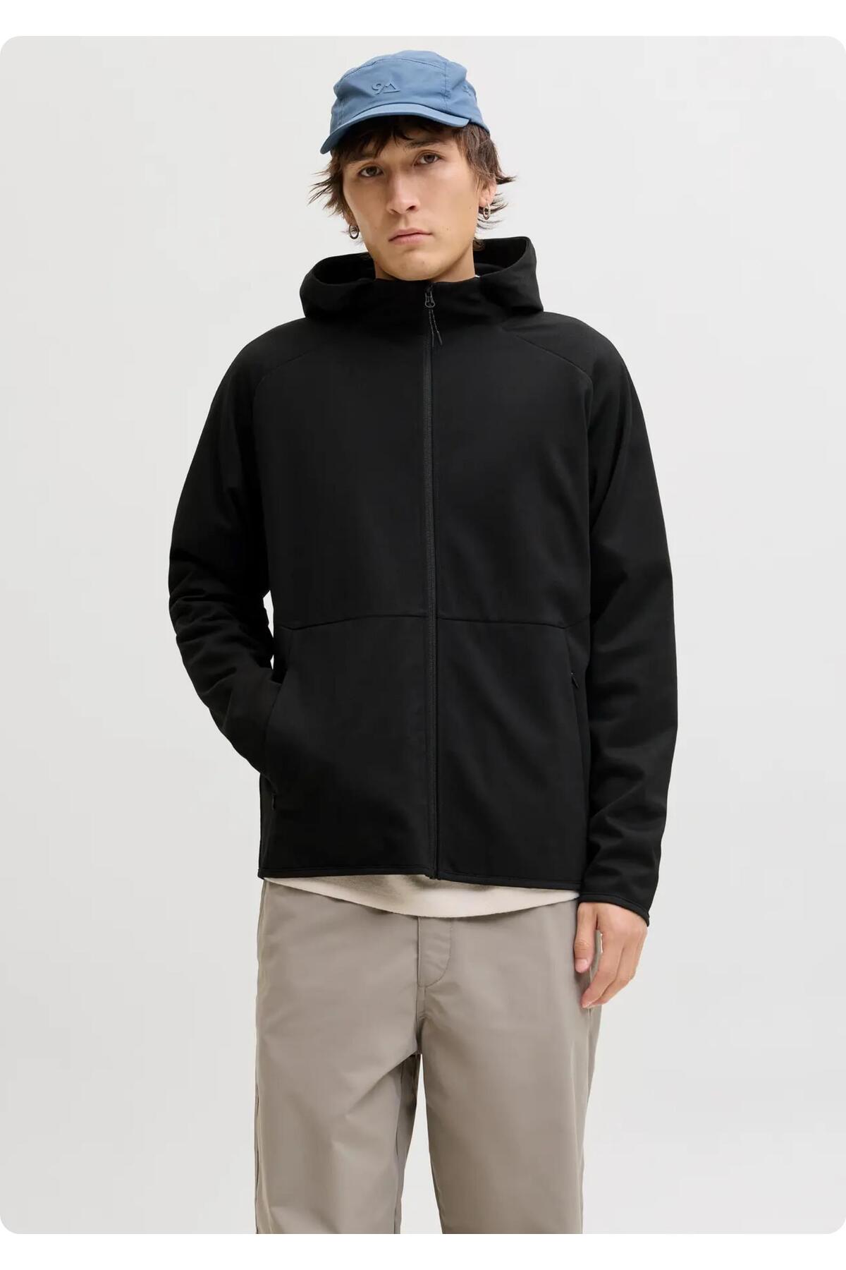 ژاکت بافتنی پارچه‌ای جک اند جونز مدل 12289209 JJEBASE DALGIC جک اند جونز کت Jack & Jones