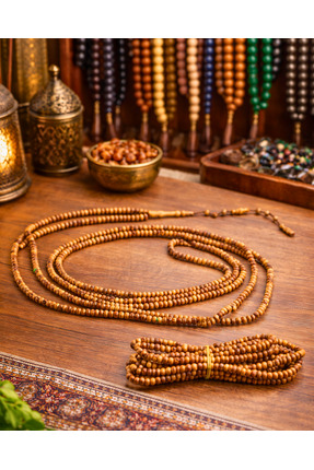 SUFİ TESBİH & ESANS VE HEDİYELİK 500’lük Cennet Ağacı Tesbih | Doğal Ahşap El...