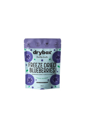 DRYBOX Kuru Yaban Mersini 7g – İlave Şekersiz Dondurularak Kurutulmuş Doğal M...