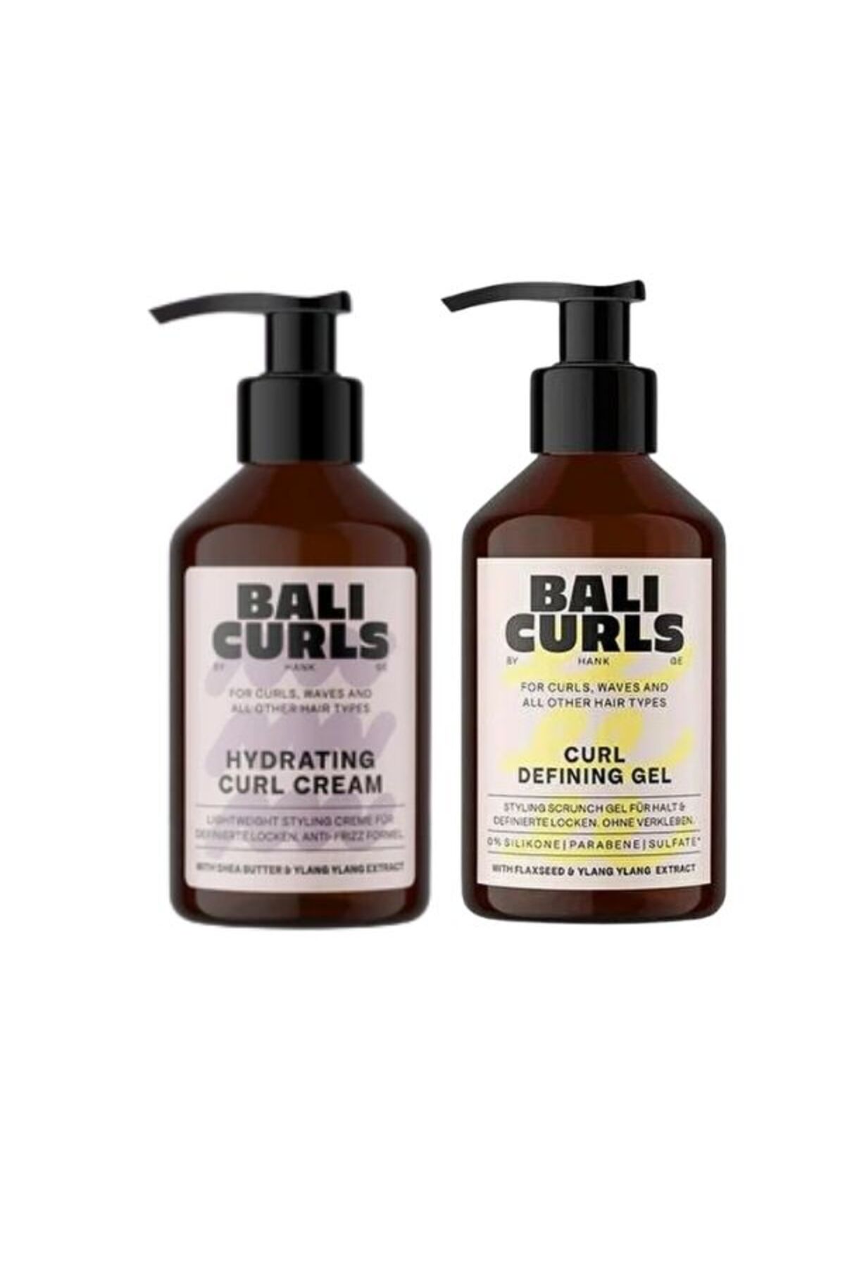 Bali Curls Nemlendirici Bukle Kremi ve Bukle Belirginleştirici Jel Set — 12856266