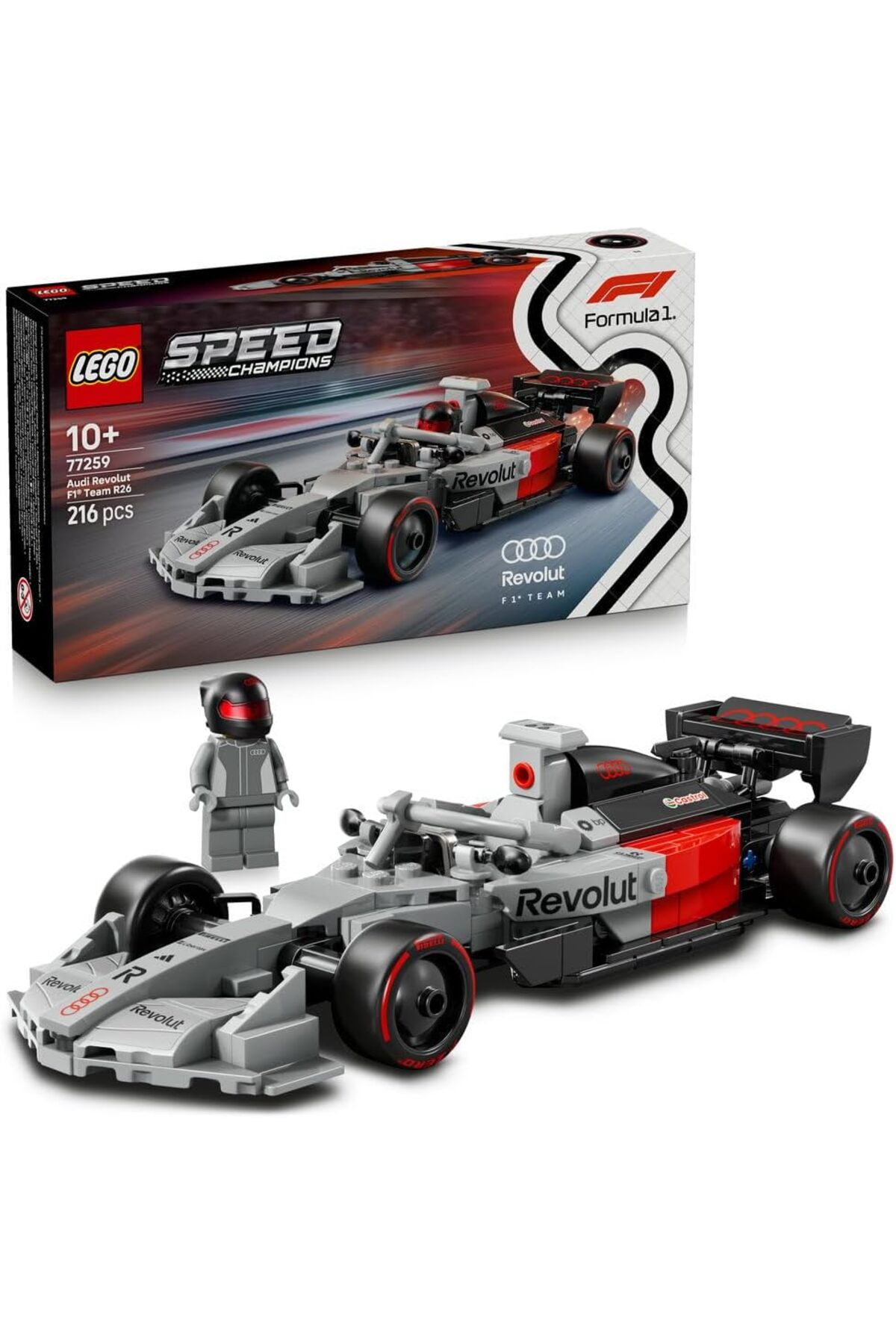 LEGO Speed Champions Audi Revolut F1 Team R26