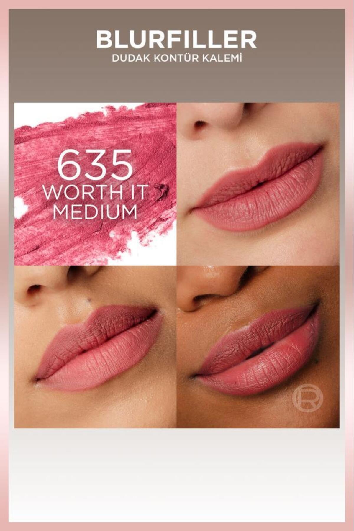 مداد لب بلورفیلر - 635 Worth It Medium — تصویر مداد لب بلورفیلر — تصویر 2 از 7