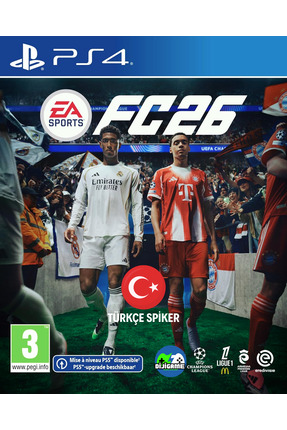 Playstation EA FC 26 FIFA 2026 Ps4 ve Ps5 Uyumlu Türkçe Spiker Dijital