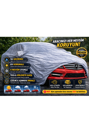 OTOKİT AUDİ A4 B6 SEDAN 2001 - 2006 SU GEÇİRMEZ OTO BRANDA KORUMA ÖRTÜSÜ