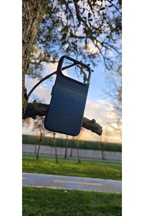 F CASE iPhone 17 Pro Uyumlu Magsafe Hafif Karbon Lacivert Renkli Kaplama Kılıf