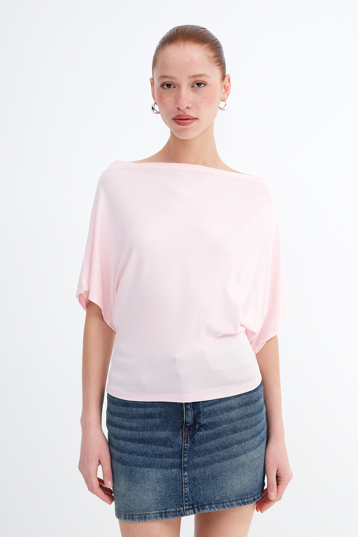 Addax  Kayık Yaka Bluz B0801 - Görsel 2