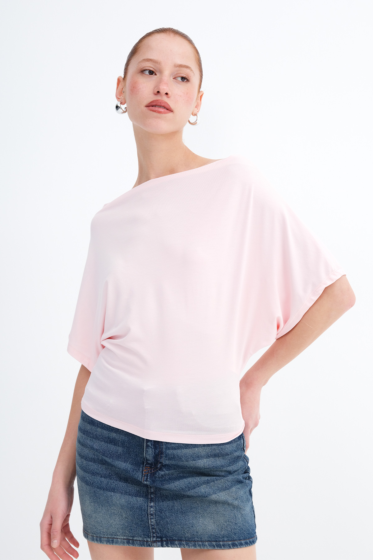 Addax  Kayık Yaka Bluz B0801 - Görsel 4