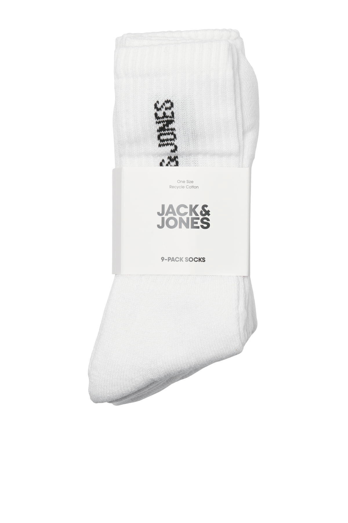 Jack & Jones Erkek 9'lu Logo Detayli Çorap Paketi - Regen görsel 3