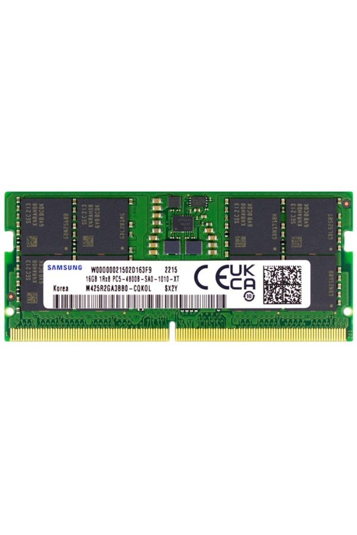 Samsung 16gb 4800mhz Ddr5 Notebook Ram Bulk M425r2ga3bb0-cqk