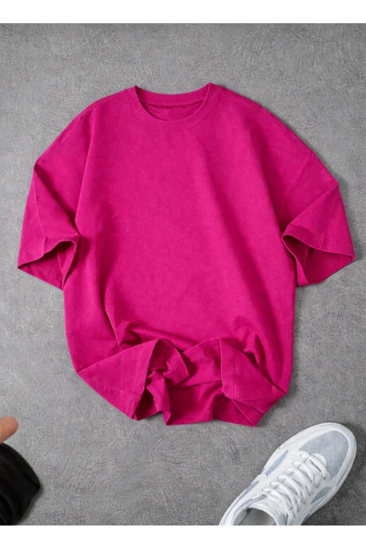 KOZİA OUTDOORS Muška i ženska osnovna majica sa širokim izrezom bez printa
