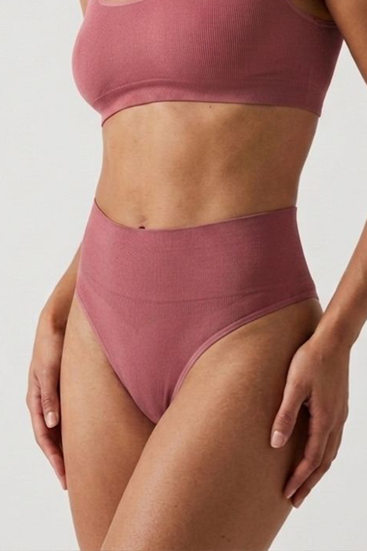 seamless wraparound high waist briefs corset 1010