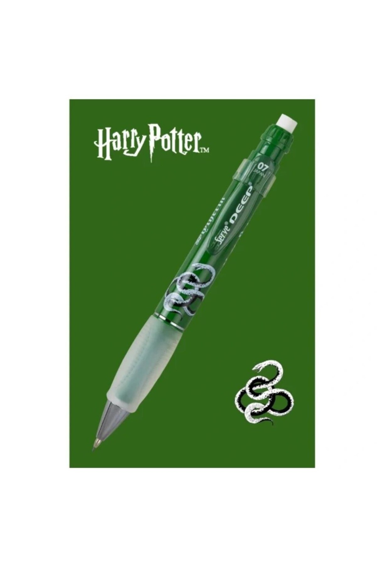 Deep Mechanical Pencil Versatil 07mm Harry Potter Slytherin