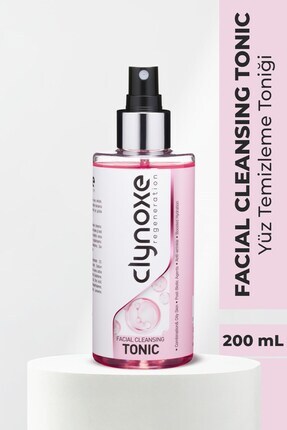 Glou Clynoxe Facial Cleansing Tonic ,Kırışıklık Karşıtı Arındırıcı Yüz Ve Mak...