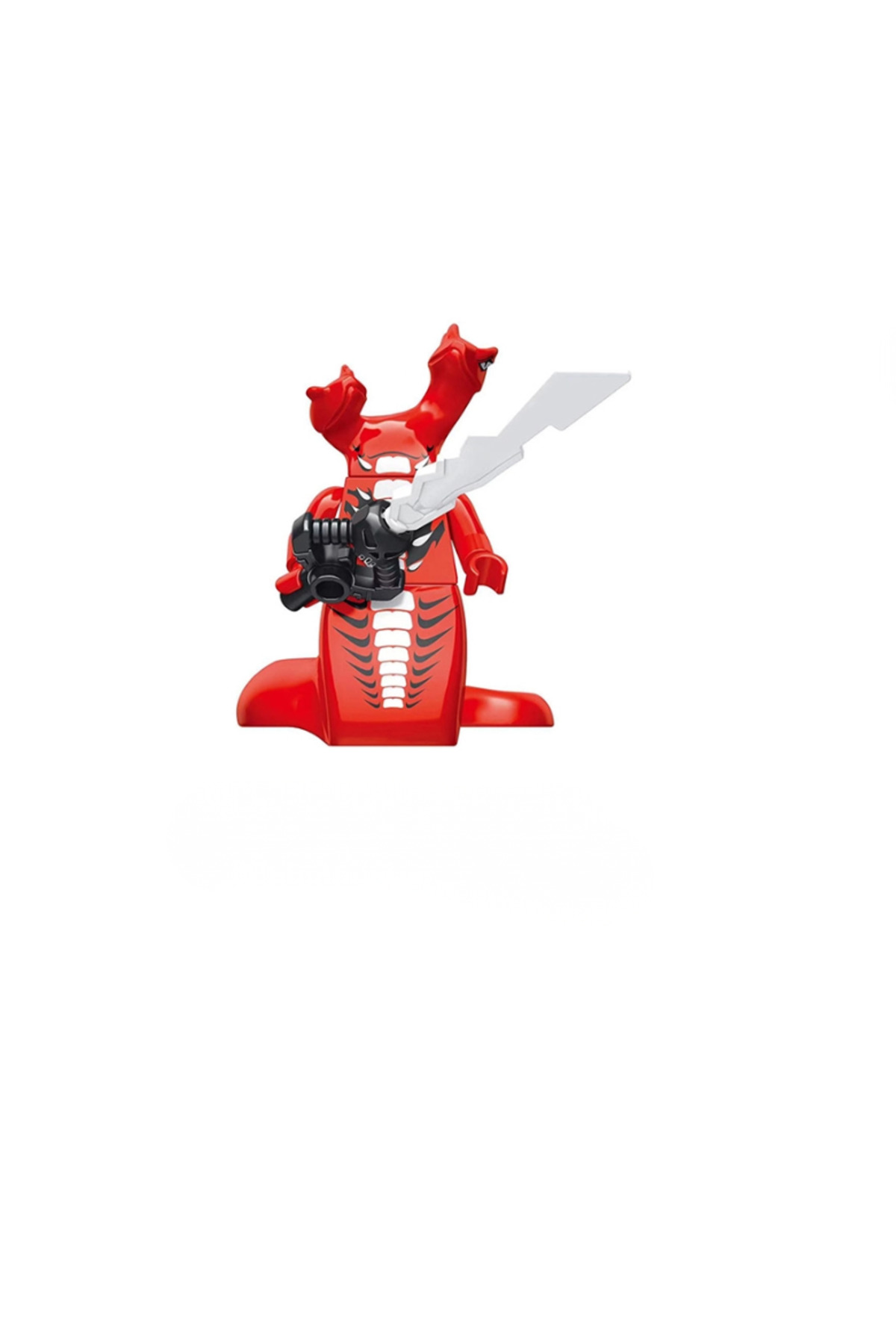 Shinya Hiragami出品 yamanS Ninja Fangtom Fangpyre General Figür Yapı Blok Oyuncak