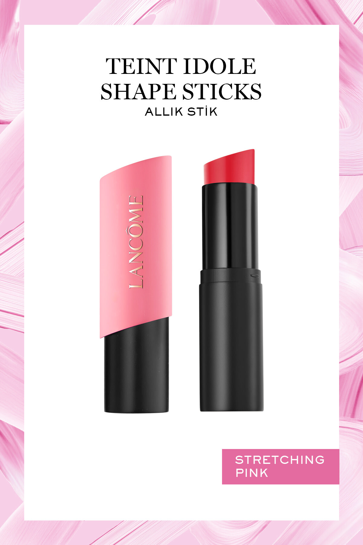 Lancome Teint Idôle Ultra Wear Stick Allık 01 Stretching Pink 3614274485288 — صورتی LF676XXX