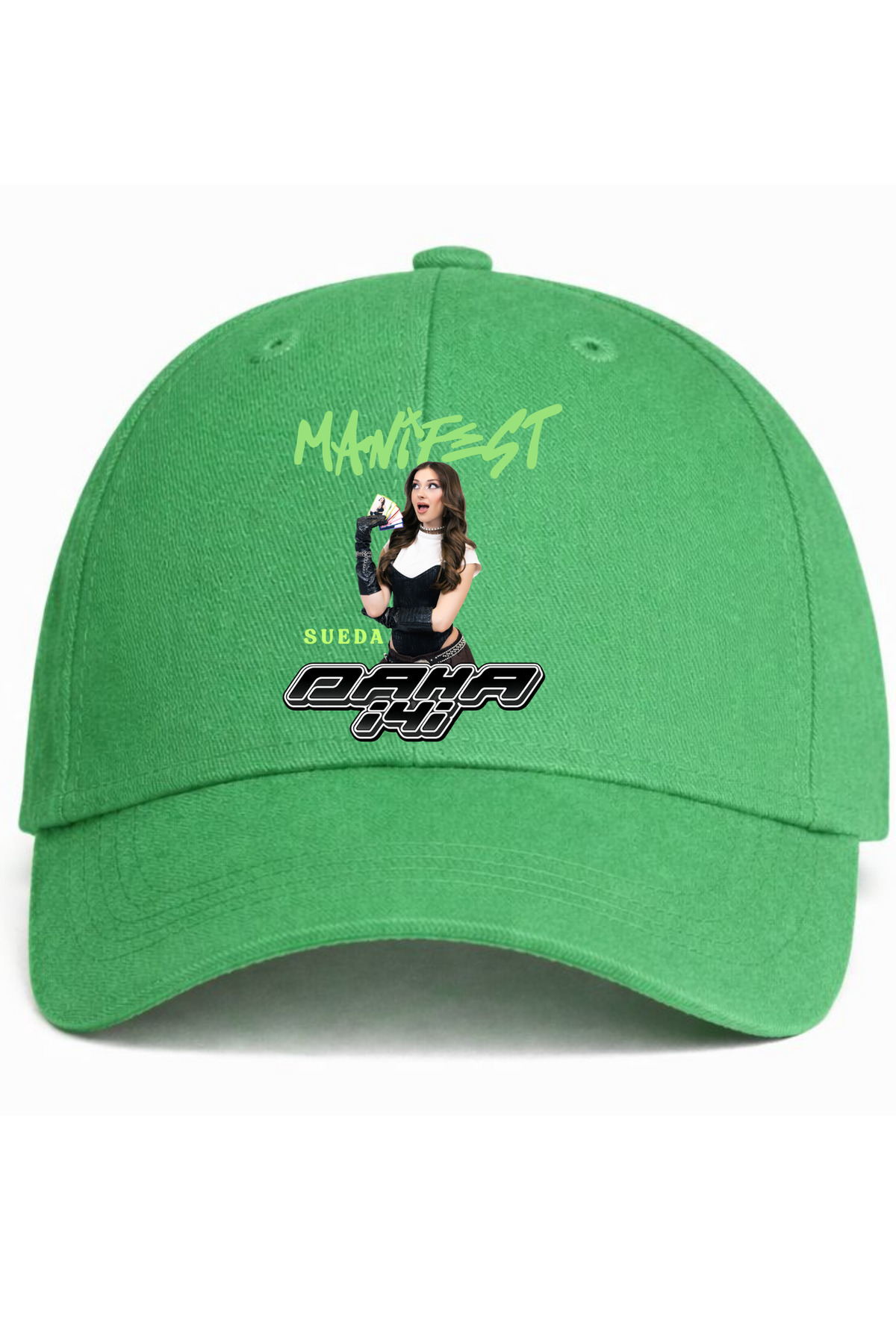 lovver Manifest Sueda Konser Konsept Premium Baskılı Nefes alan %100 Pamuklu Şapka