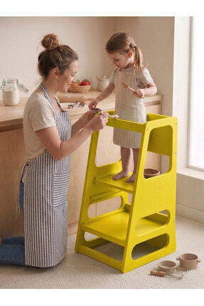 almital mobilya aksesuarları furniture accessories Kaidan Pure Yellow Renk Ço...