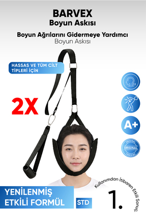 GLOW WHITE 2'li Barvex Boyun ve Duruş Bozukluğu Boyun Askısı