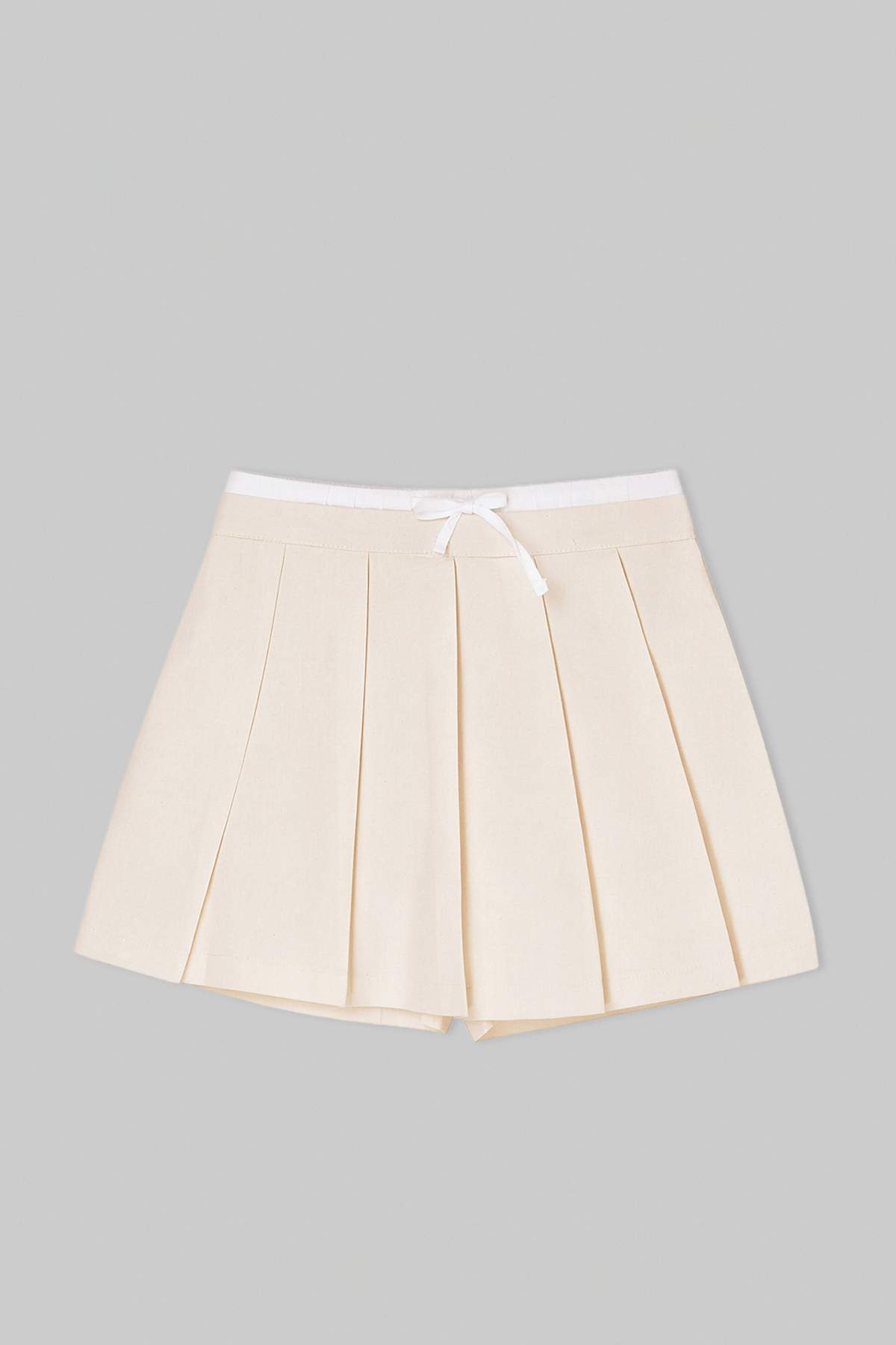 Trendyolmilla  Vizon Pilili Mini Şort & Bermuda TWOSS26SR00038