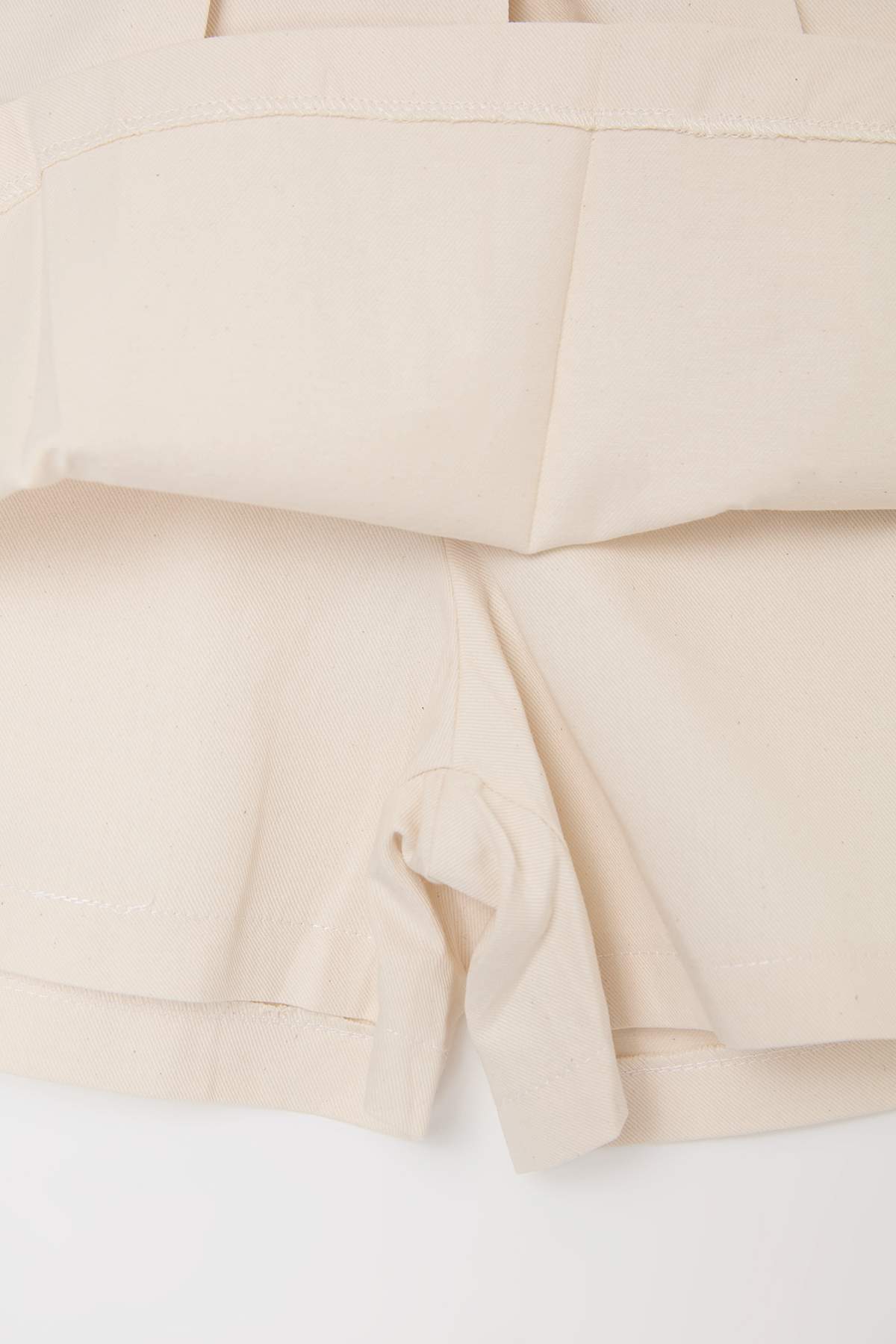 Trendyolmilla  Vizon Pilili Mini Şort & Bermuda TWOSS26SR00038 - Görsel 2