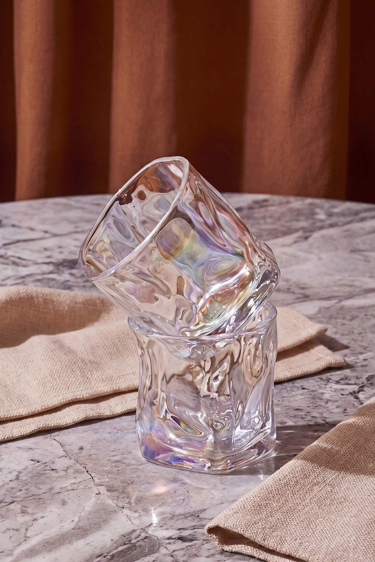 Trendyol Home 200 ml Hologram Glass Cup Set Tphaw26Brd00003