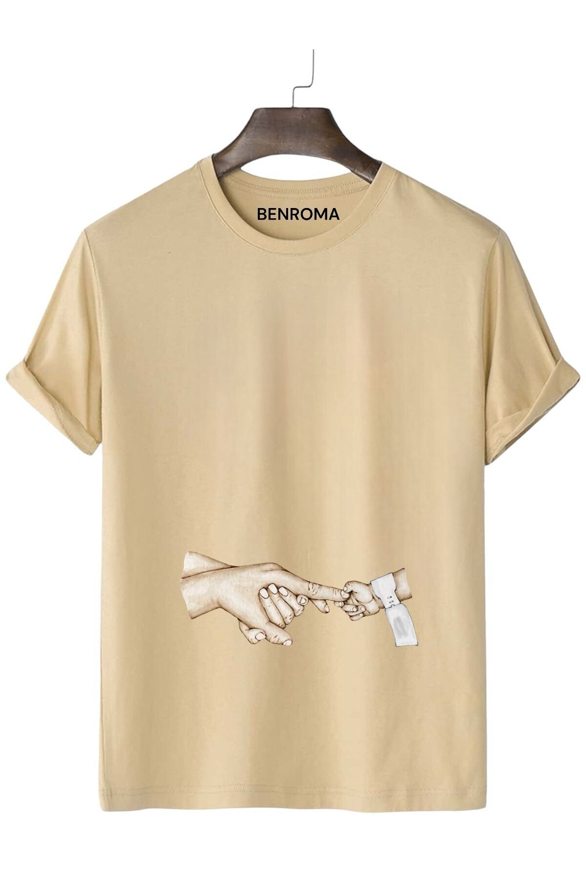 Printed Loose Fit Maternity T-Shirt