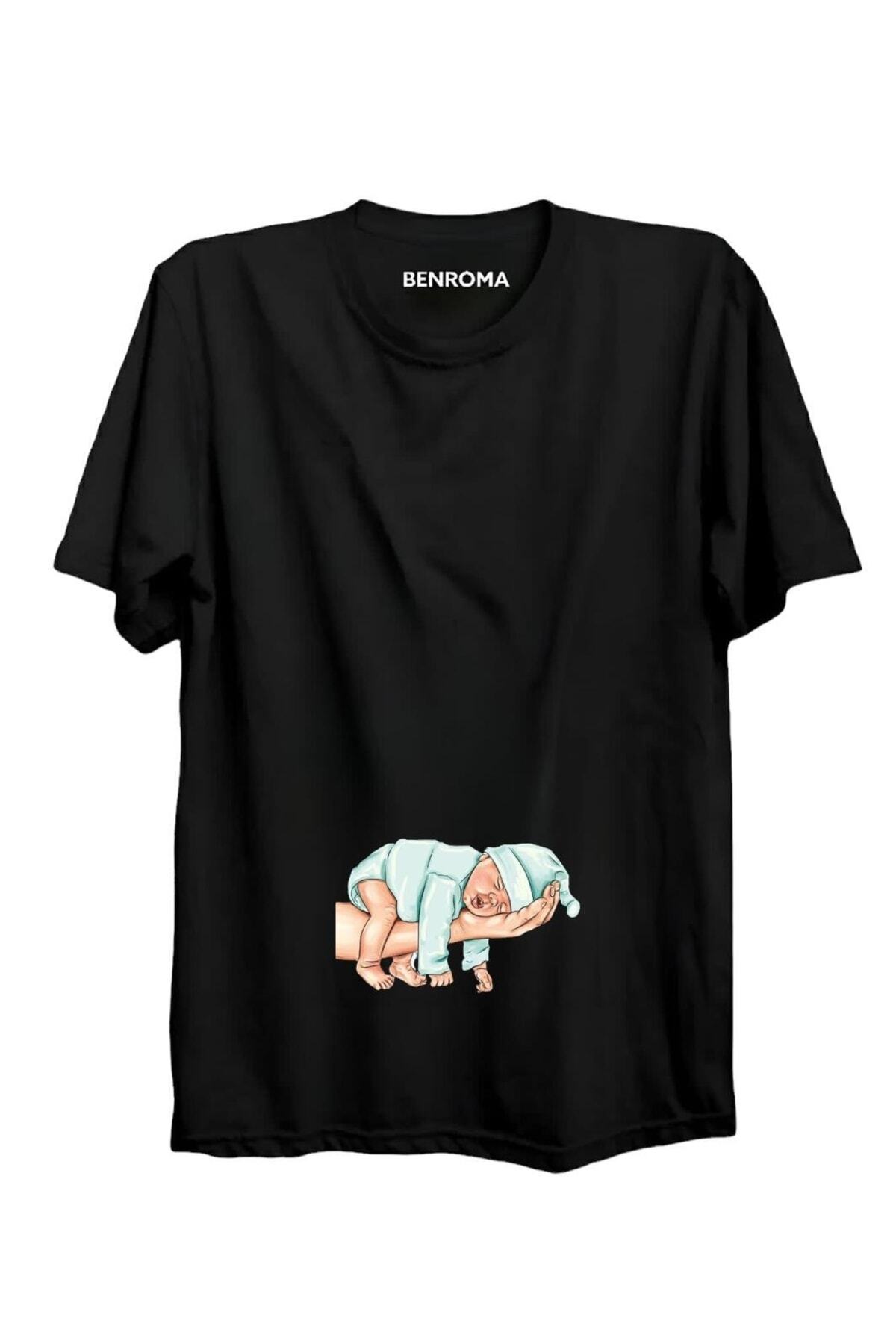 Printed Loose Fit Maternity T-Shirt