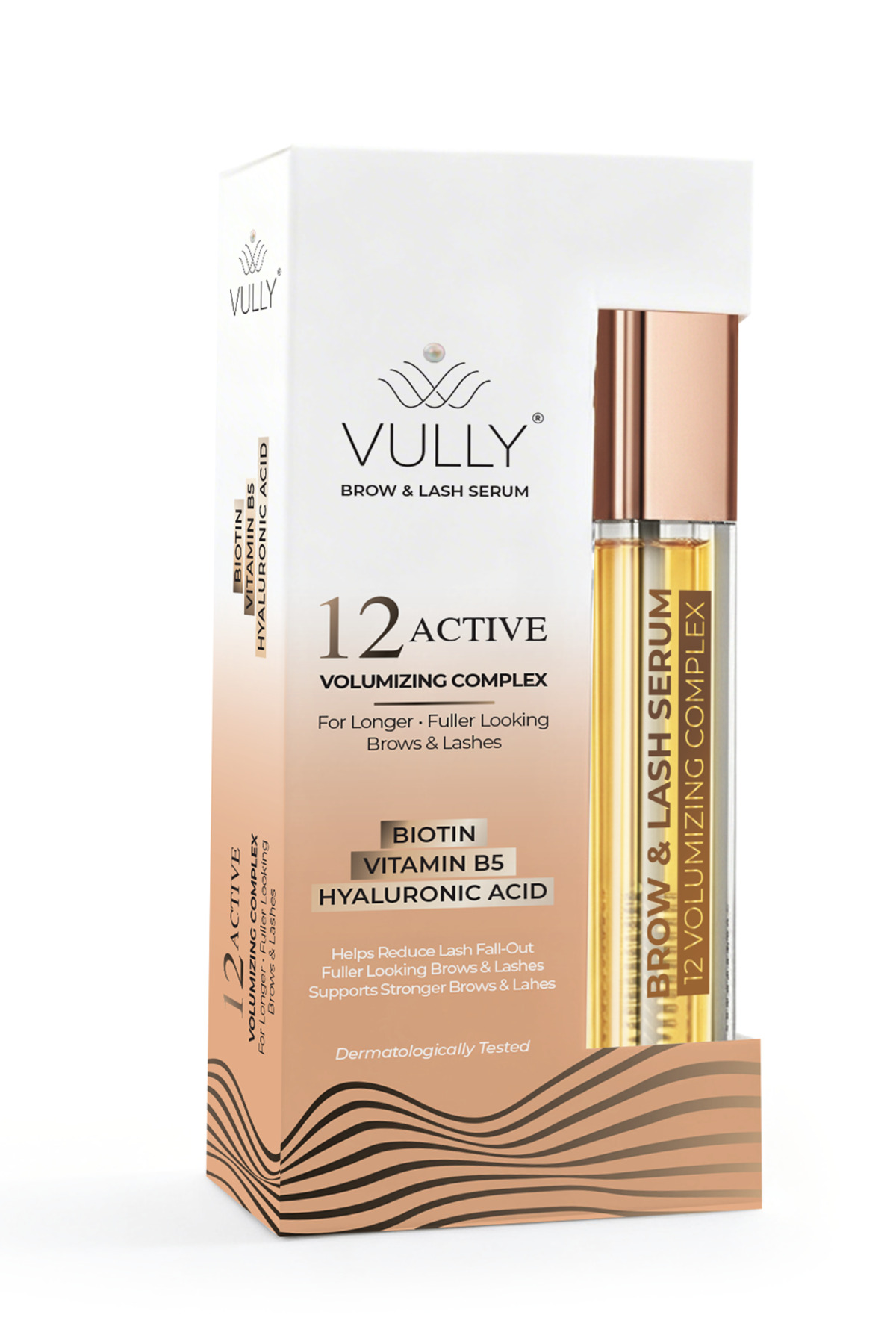 12 Aktif içerikli Hacim Veren- Dolgunlaştırıcı - Güçlendirici ve Uzatıcı Kaş ve Kirpik Serumu 5Ml — Kaş Kirpik Serumu — تصویر 8 از 8