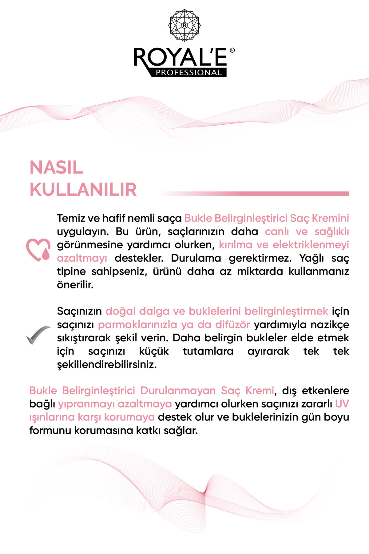 Bukle Belirginleştirici Saç Kremi - Curl Definer 250ml — Bukle 250 — تصویر 6 از 7