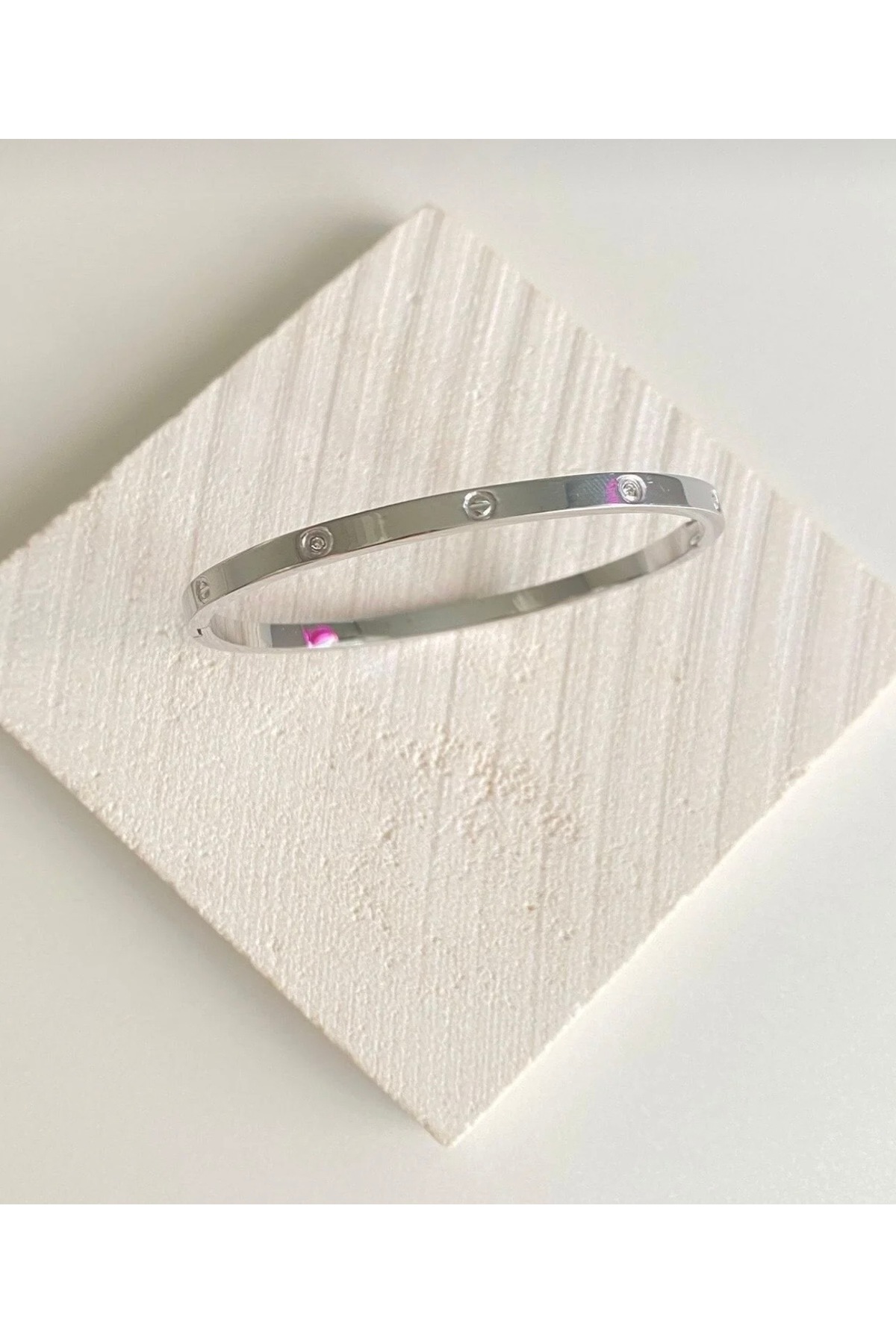 Shopendy  Paslanmaz Çelik Şık Kadın Bileklik - Görsel 2