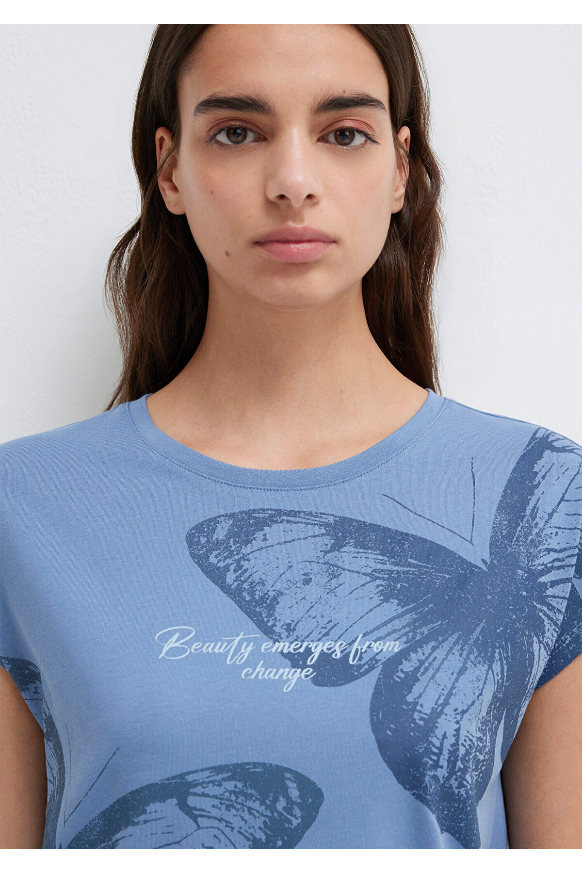 Mavi  26Y134000871 Kadın T-Shirt M1613717-70728 - Görsel 6