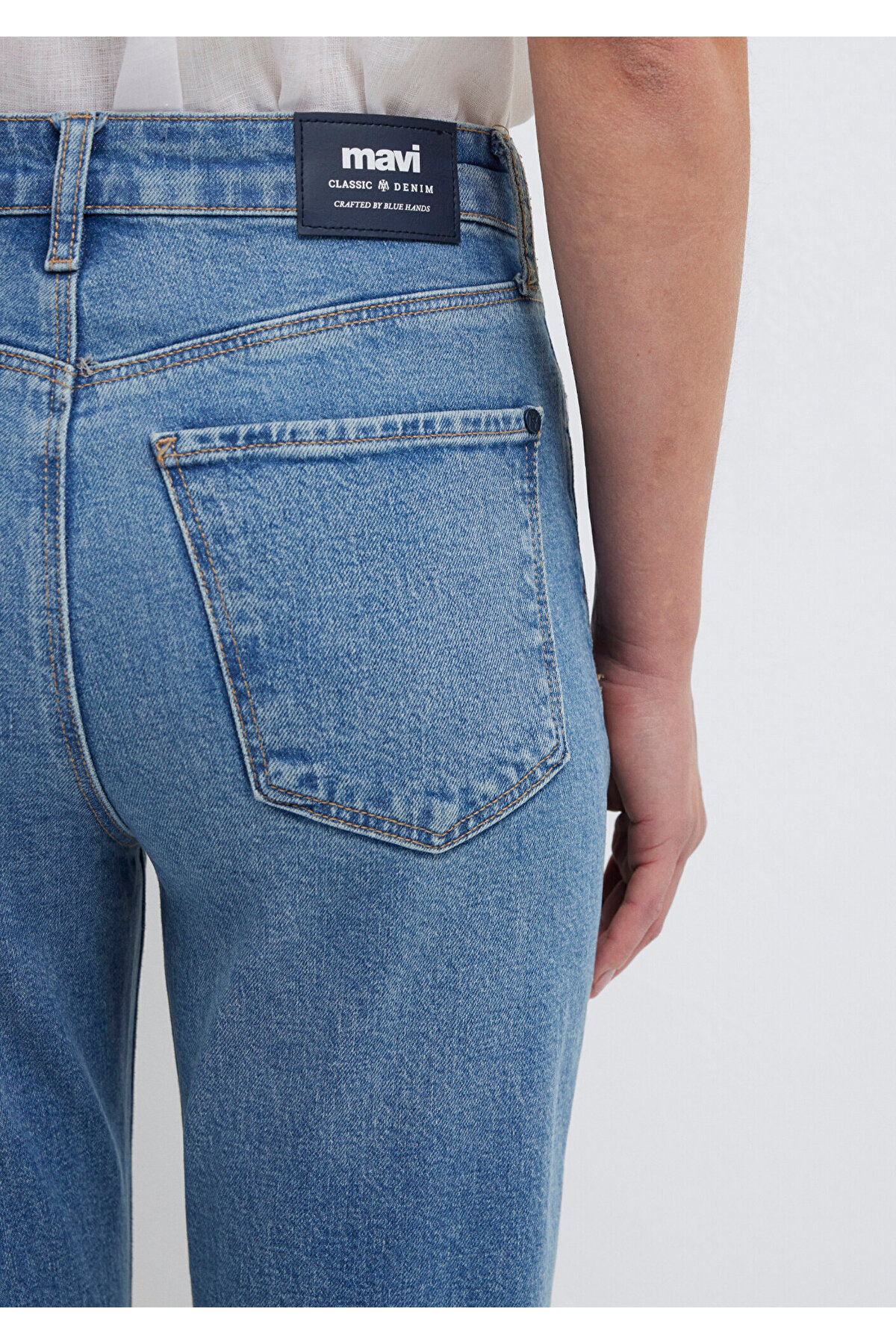 Mavi  Kadın M101077-90533 Star Mid Classic - Görsel 8