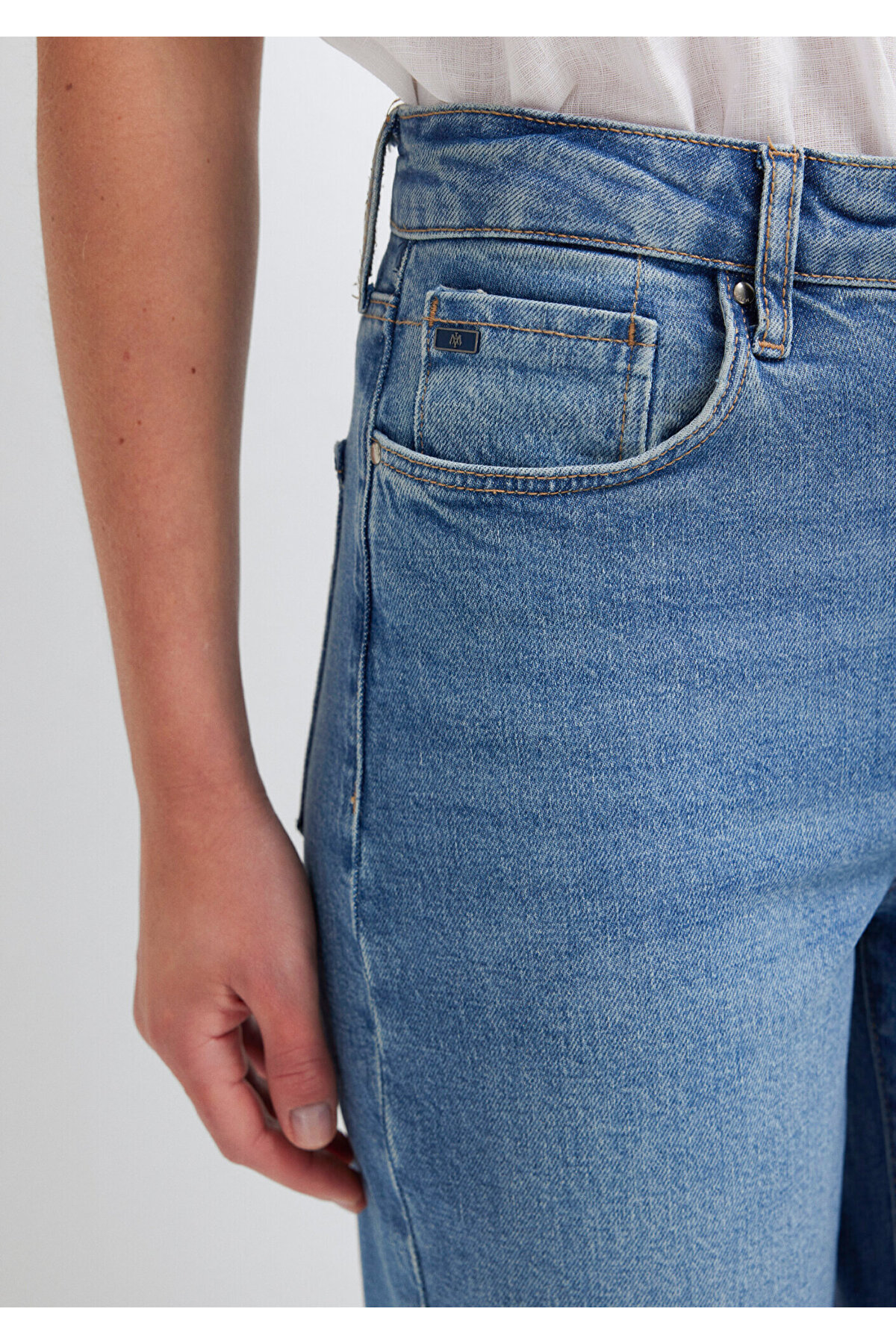 Mavi  Kadın M101077-90533 Star Mid Classic - Görsel 7