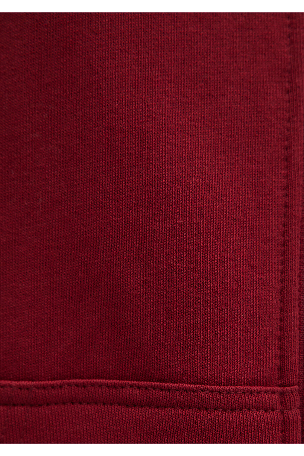 Mavi  Logo Baskılı Kapüşonlu Fermuarlı Bordo Sweatshirt 1S10178-85493 - Görsel 7