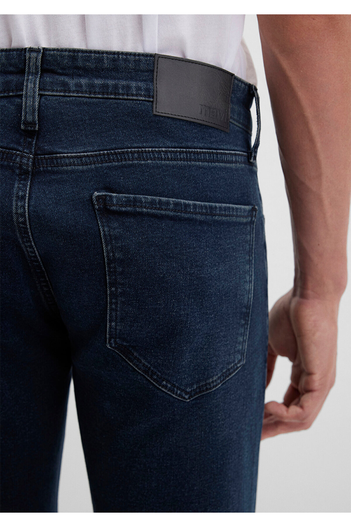 Mavi  Jake 90lar TOKK Mürekkep Mavi Jean Pantolon 0042282944 - Görsel 8