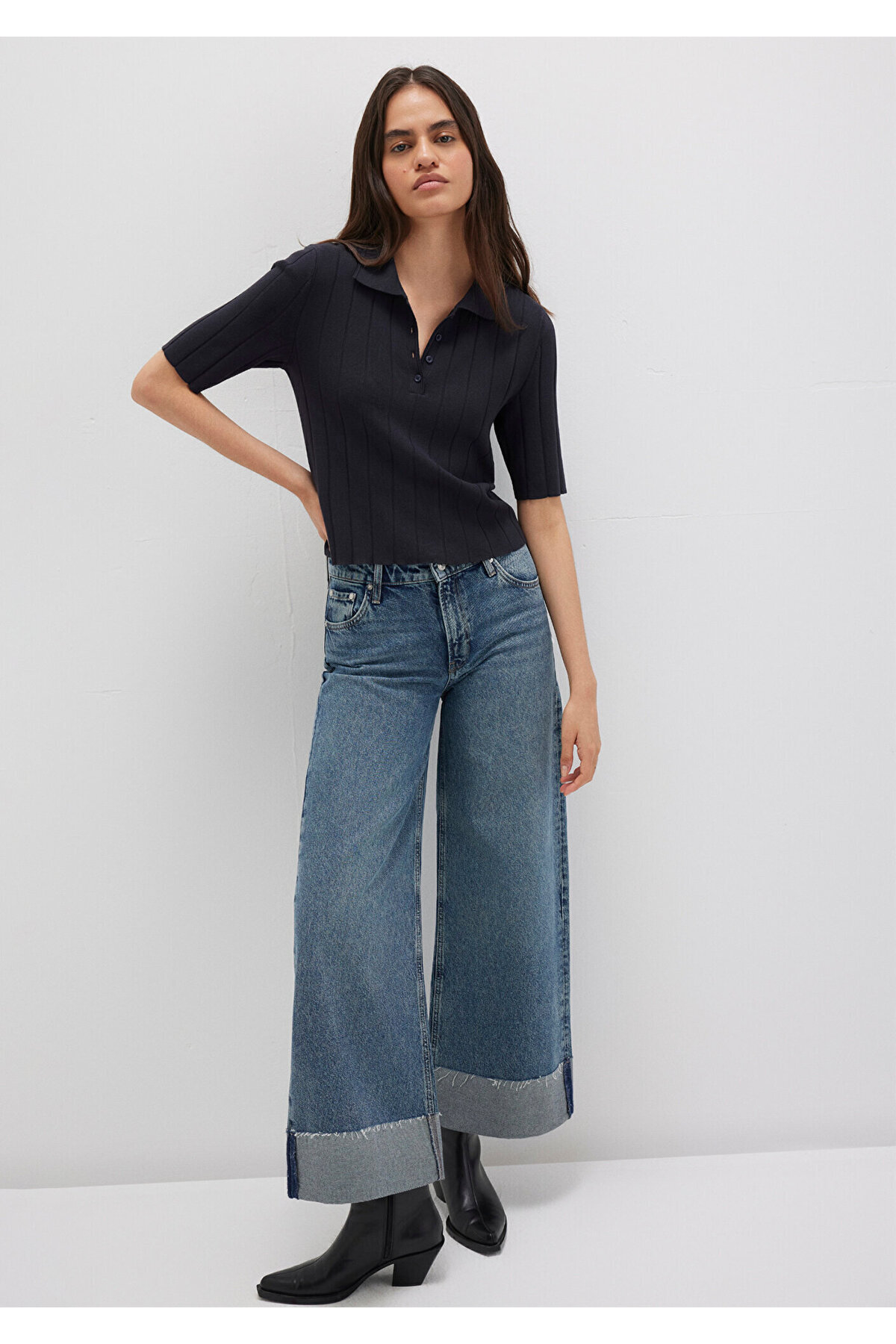 Mavi  Lacivert Triko Polo 1710682-89101