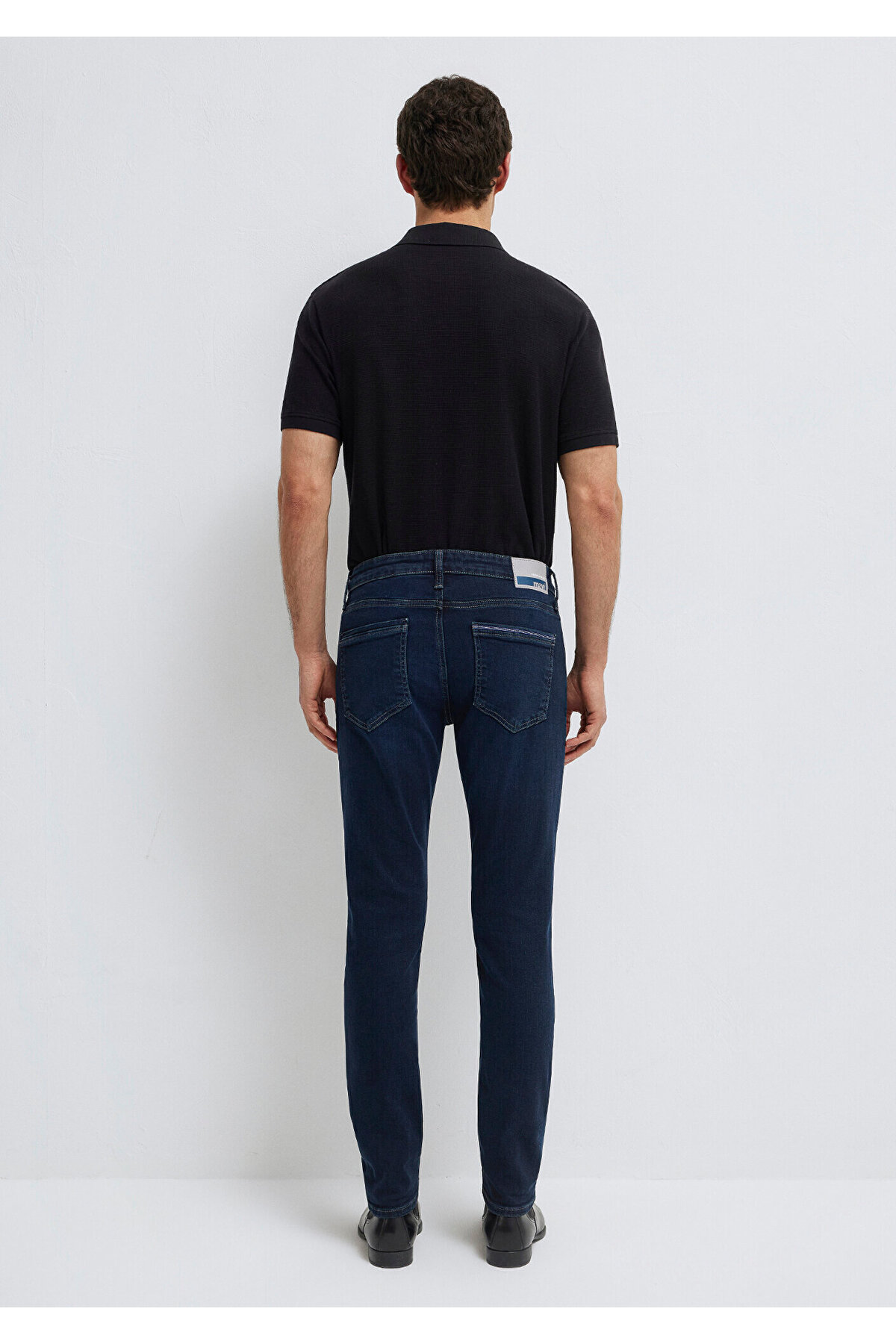 Mavi  James Premium Blue Koyu Mürekkep Mavisi Jean Pantolon 0042487838 - Görsel 5