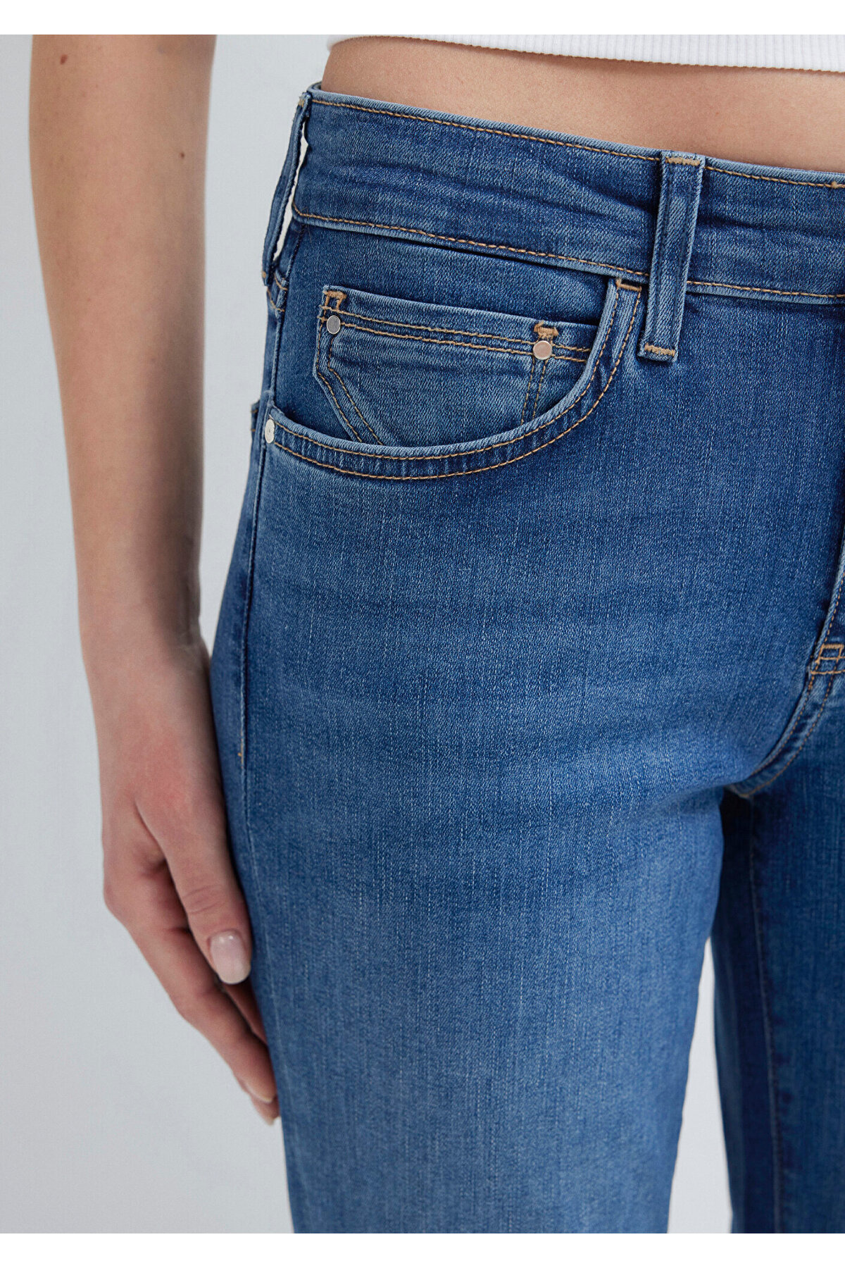 Mavi  Molly Everyday Vintage Indigo Mavisi Jean Pantolon 1013683650 - Görsel 7